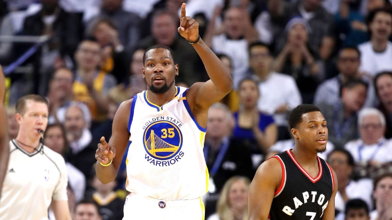 Warriors start fast to finish Raptors