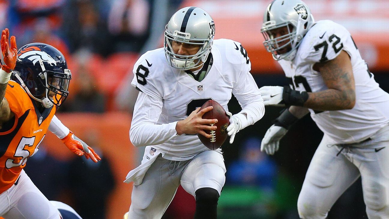 Oakland Raiders to start rookie Connor Cook at QB vs. Houston Texans