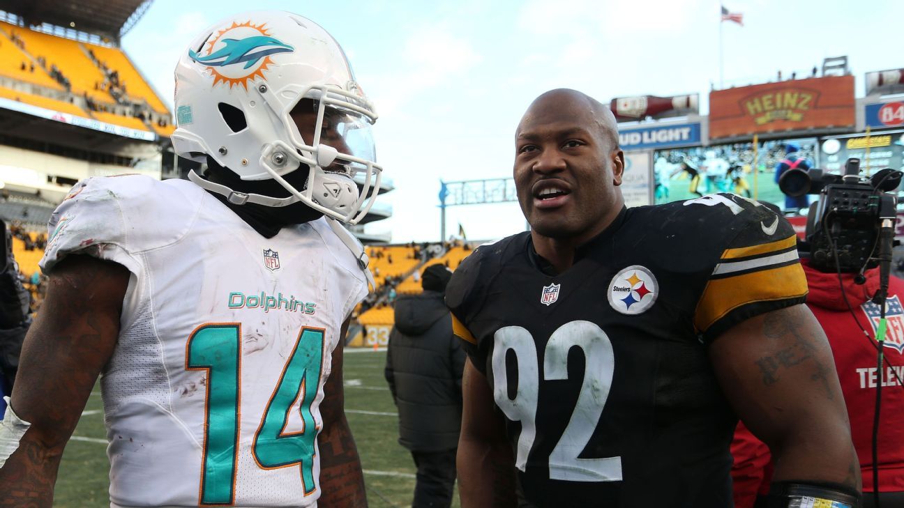From cartoons to car-key pranks, James Harrison is 'funny as hell'