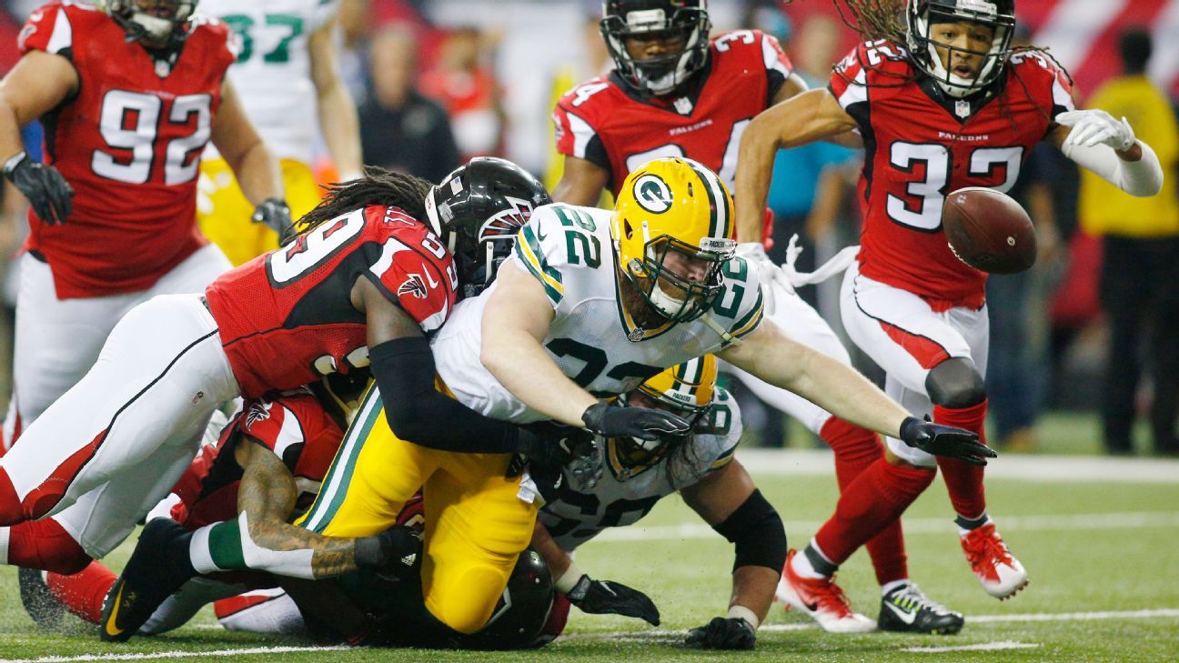 Why the NFL granted Atlanta Falcons a touchback after Packers' fumble