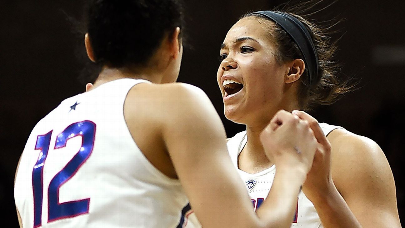 Top-seeded UConn overwhelms Albany in tournament opener - ESPN