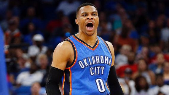 "That's always the perception, that I don't have control and that I'm mad. No. I'm focused." -- Russell Westbrook PARI DUKOVIC FOR ESPN