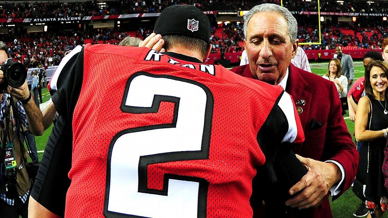 Players' big paydays not primary concern of Falcons owner Arthur Blank