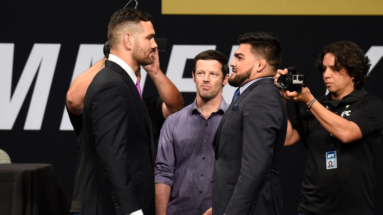 UFC Fight Night Cheat Sheet -- Chris Weidman vs. Kelvin Gastelum