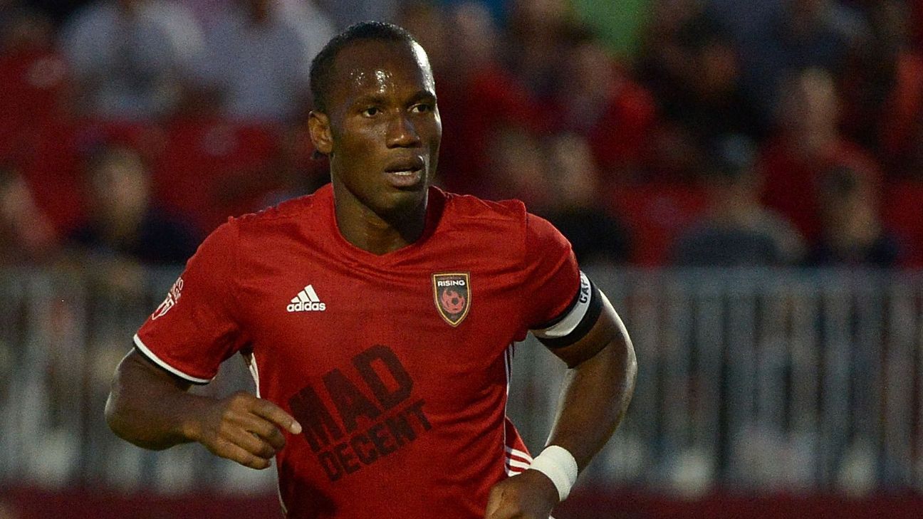 Phoenix Rising's Didier Drogba set to retire from playing next year