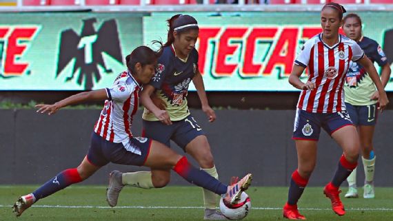 América vs Chivas, primer juego femenil por TV abierta