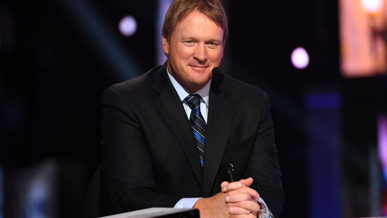 Los Oakland Raiders prepararían oferta seductora para el entrenador en jefe Jon Gruden