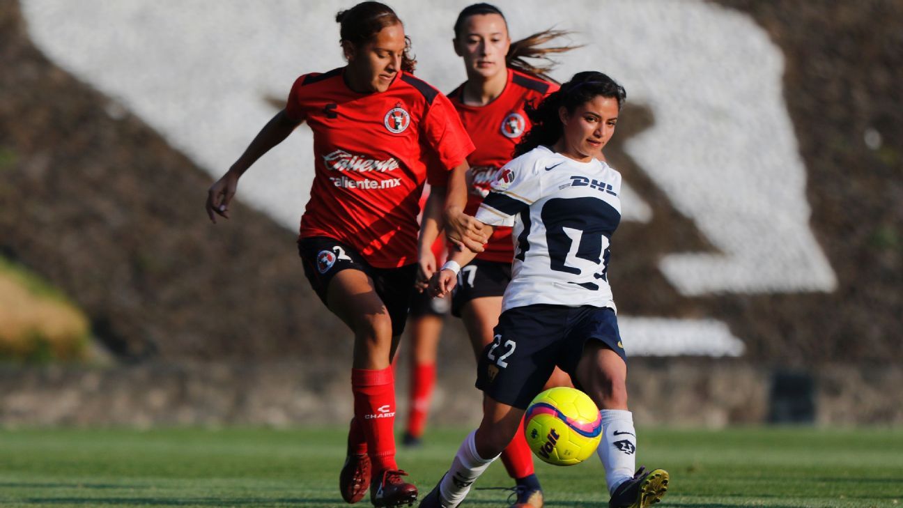 Pumas Femenil mostró las 'garras': 3-0 sobre Xolas de Tijuana