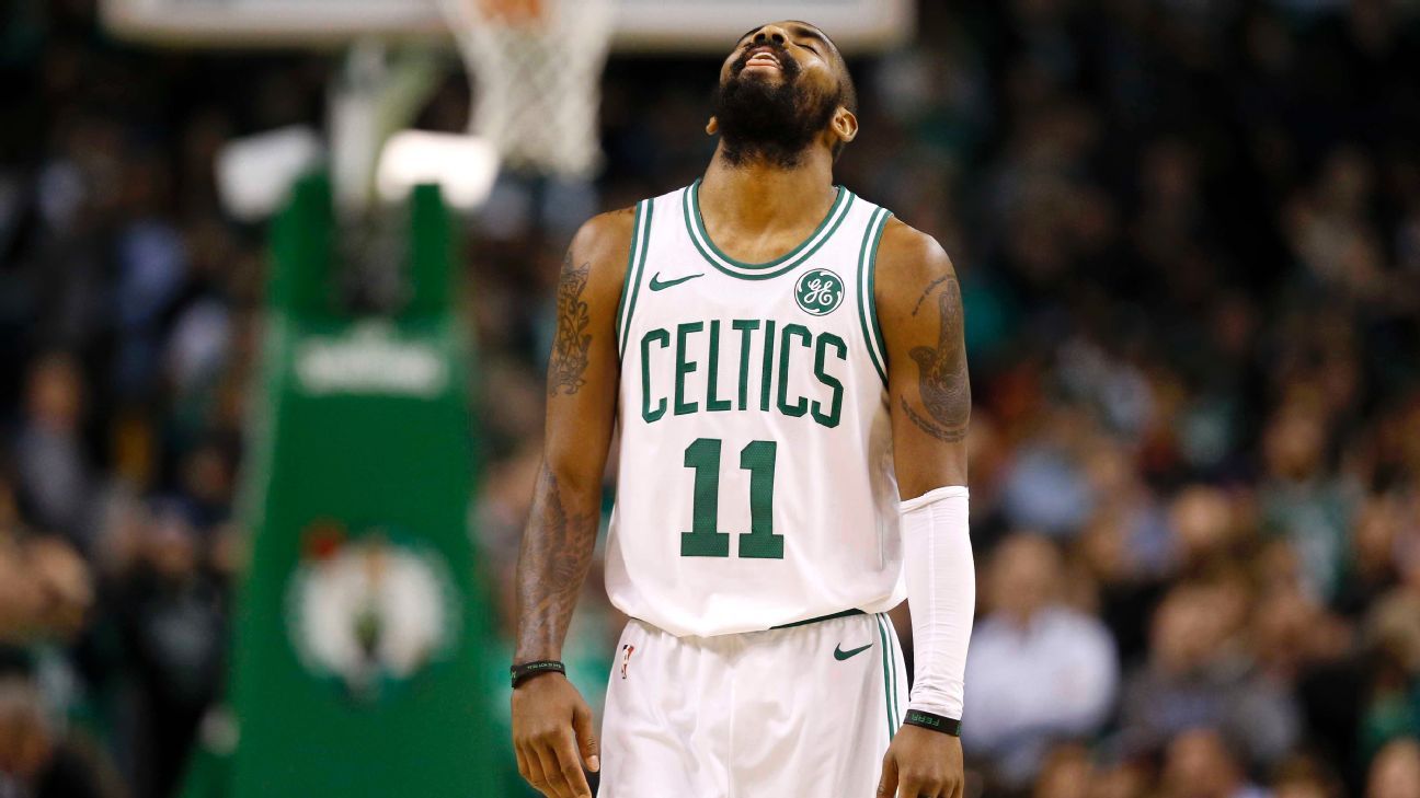 NBA -- Kyrie Irving, Boston Celtics can't cap comeback against Pelicans