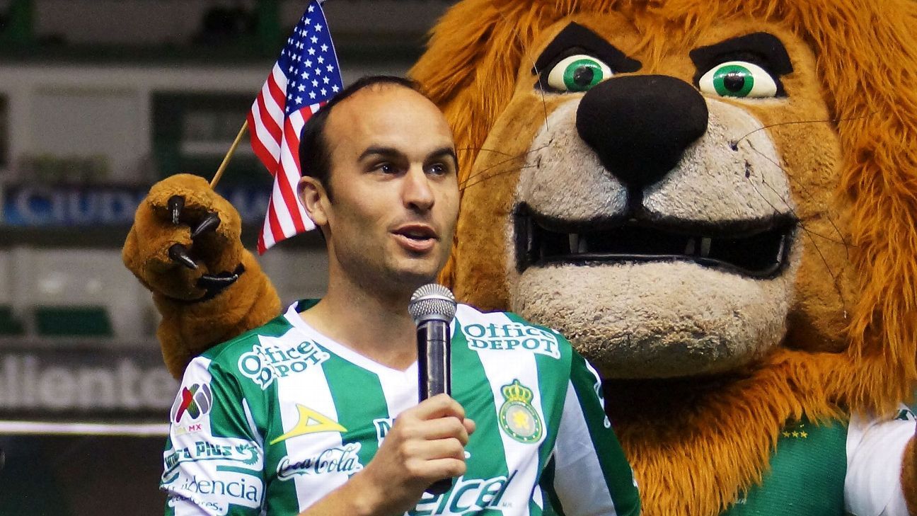 Sin fecha para el debut de Landon Donovan con el León