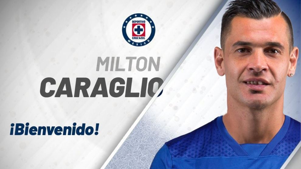 Milton Caraglio se incorpora a Cruz Azul para el Apertura 2018