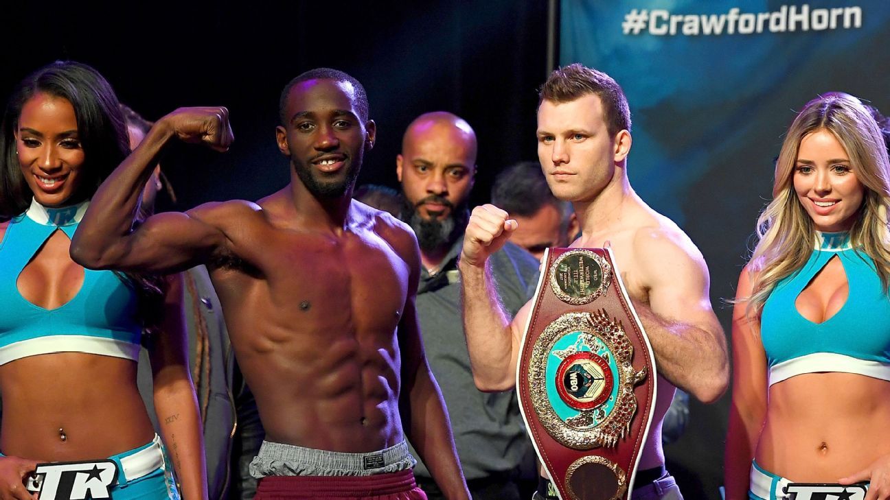 Jeff Horn tuvo que pesarse dos vece para pelea ante Crawford