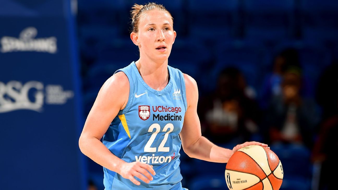 Courtney Vandersloot leads Chicago Sky to victory with tripledouble