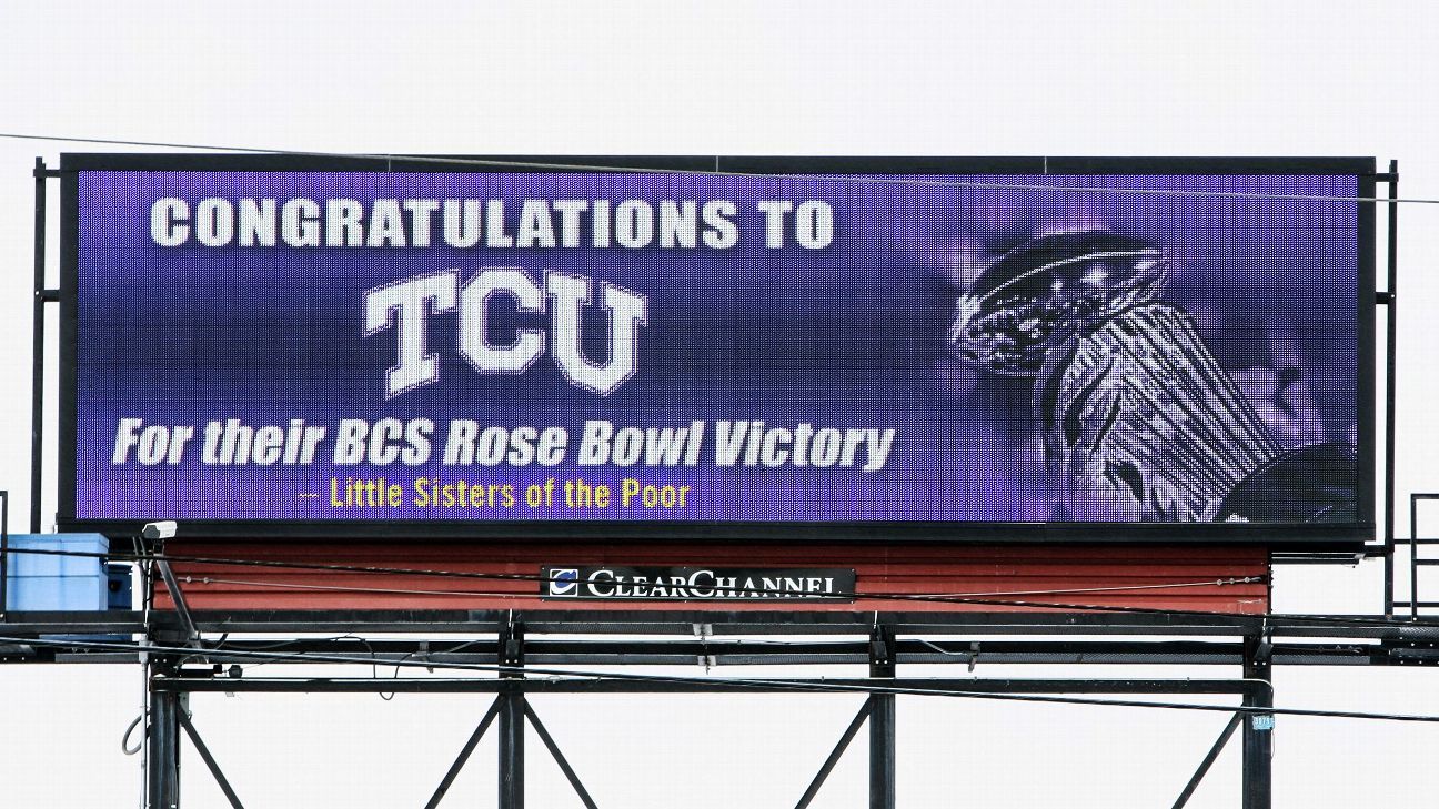 TCU alums finally claim 2011 Ohio State billboard prank