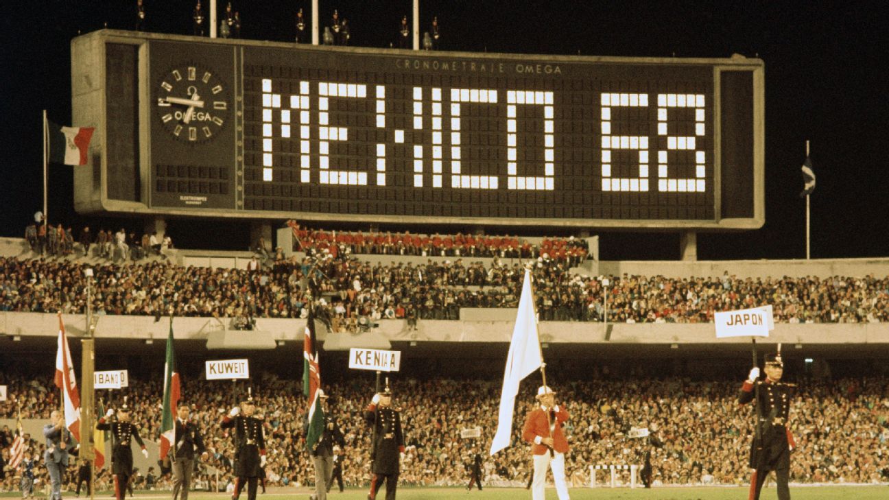 Curiosidades que dejó a México 68 como justa para el recuerdo eterno - ESPN