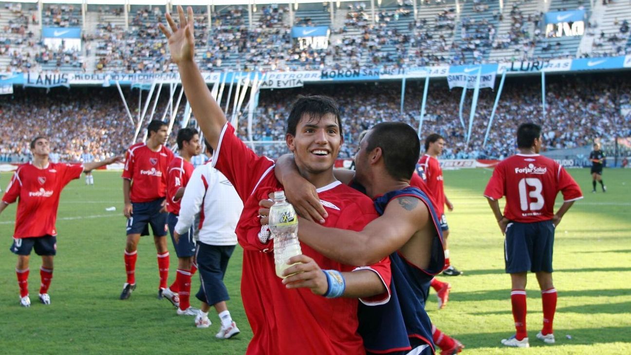 El Kun Agüero y sus inicios en Independiente