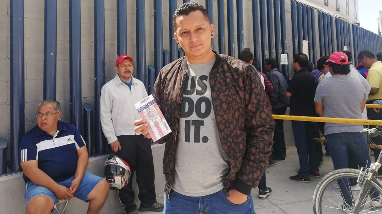 Afición en San Luis se formó desde las 5:00 am por boletos para ver al Atleti