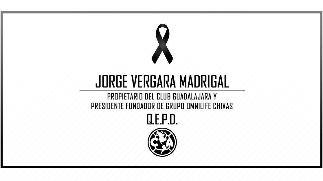 Medio futbolístico despide a Jorge Vergara
