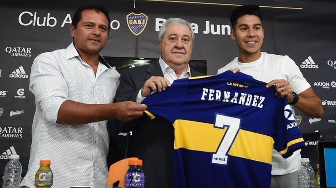 Boca presentó a su refuerzo Pol Fernández