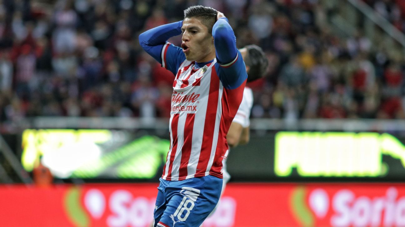 Chivas acumula cinco bajas en el inicio del Clausura 2020
