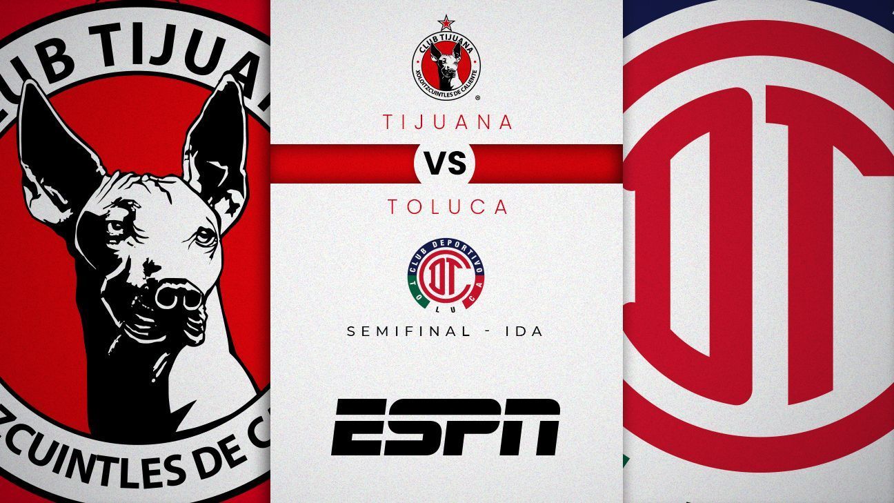 Xolos de Tijuana recibe al Toluca en semifinal de ida de Copa MX