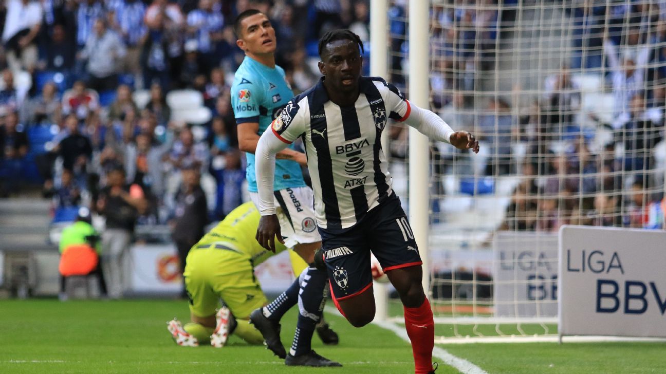 Aké Loba marca su primer gol con Rayados en el Clausura 2020