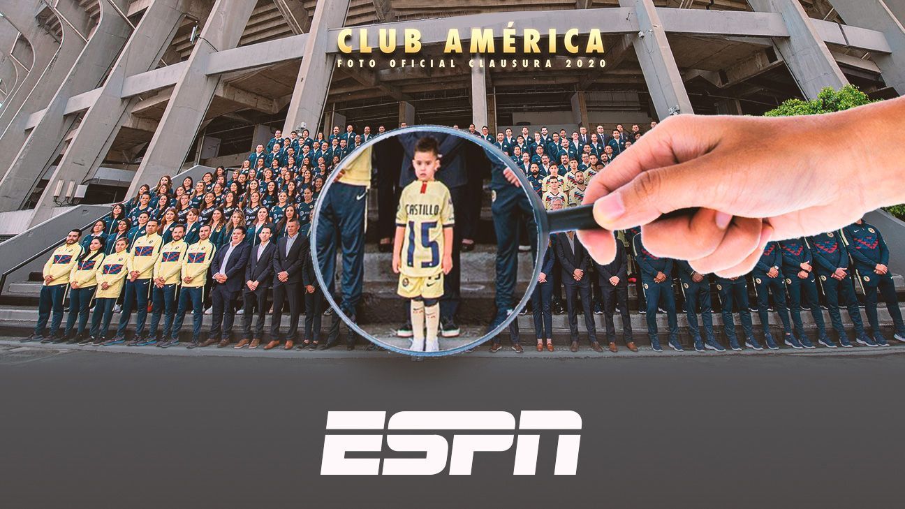 América se toma foto oficial con el hijo de Nico Castillo como protagonista