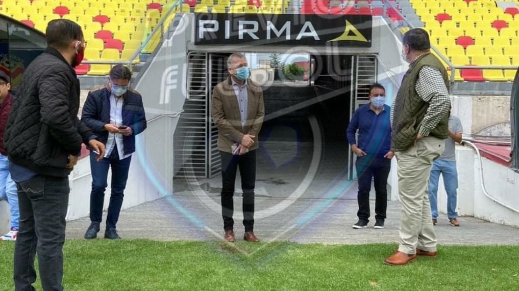 José Luis Higuera visitó el Morelos; el viernes presentarían al Morelia