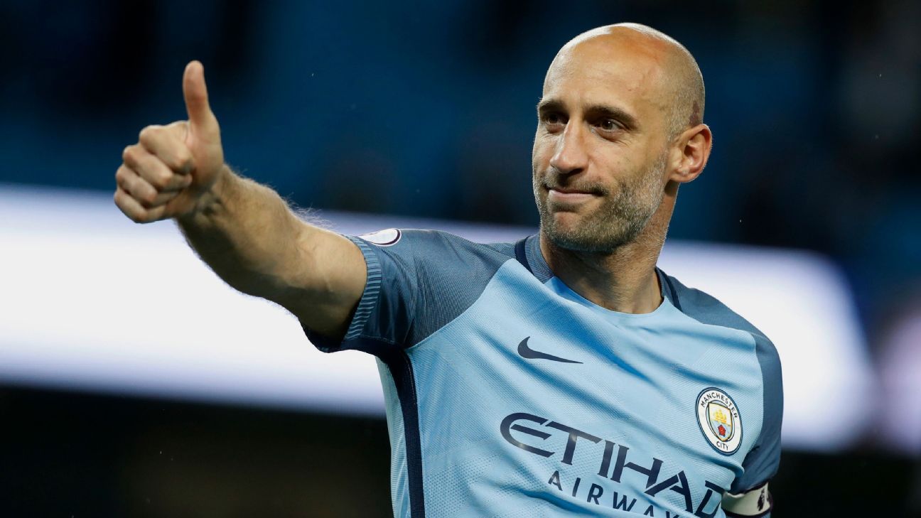 Pablo Zabaleta anunció su retiro del fútbol profesional