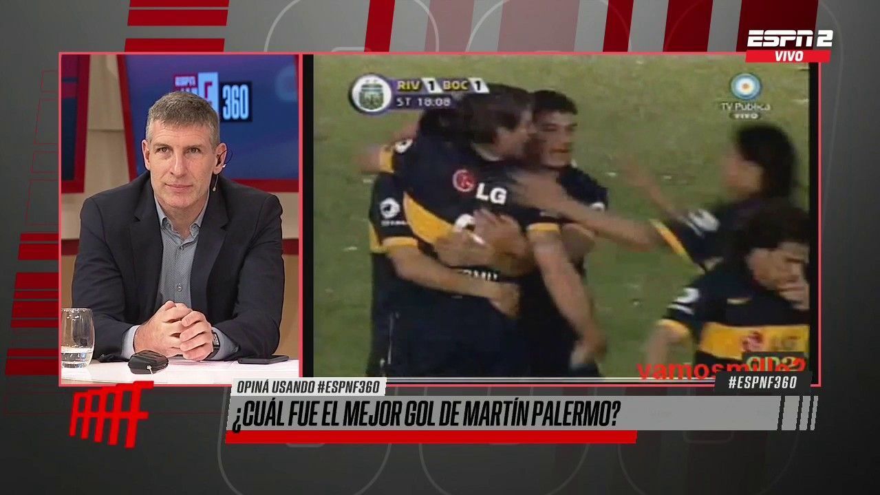 Lo mejor de ESPN F360: Martín Palermo recordó su 