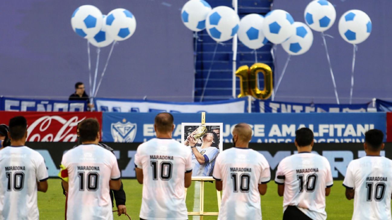 Todos los homenajes a Diego Maradona en la Copa Liga Profesional
