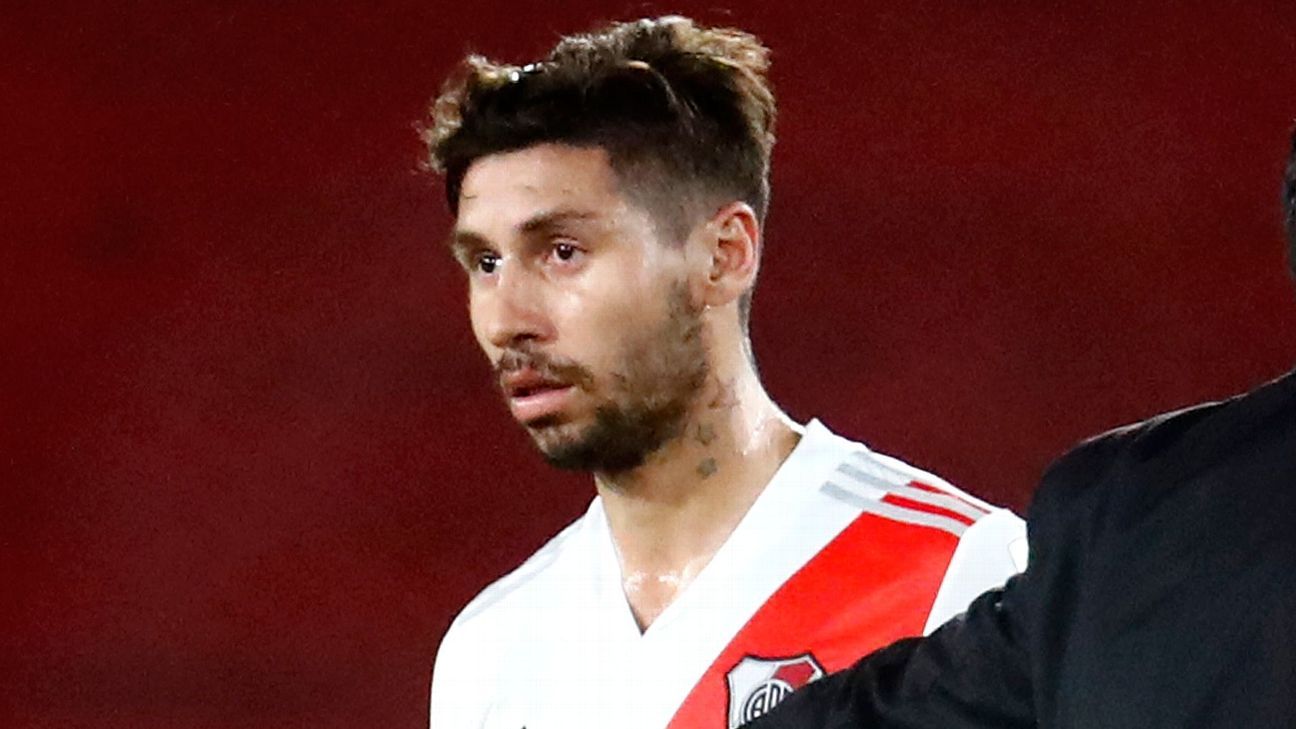 Gonzalo Montiel tiene mononucleosis y es baja en River