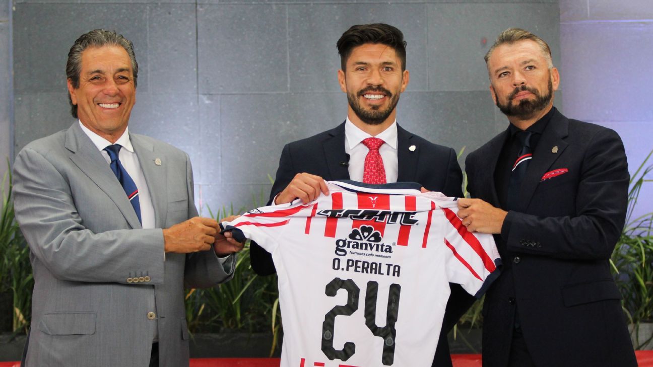 Oribe Peralta in Chivas and the words that the wind took away.