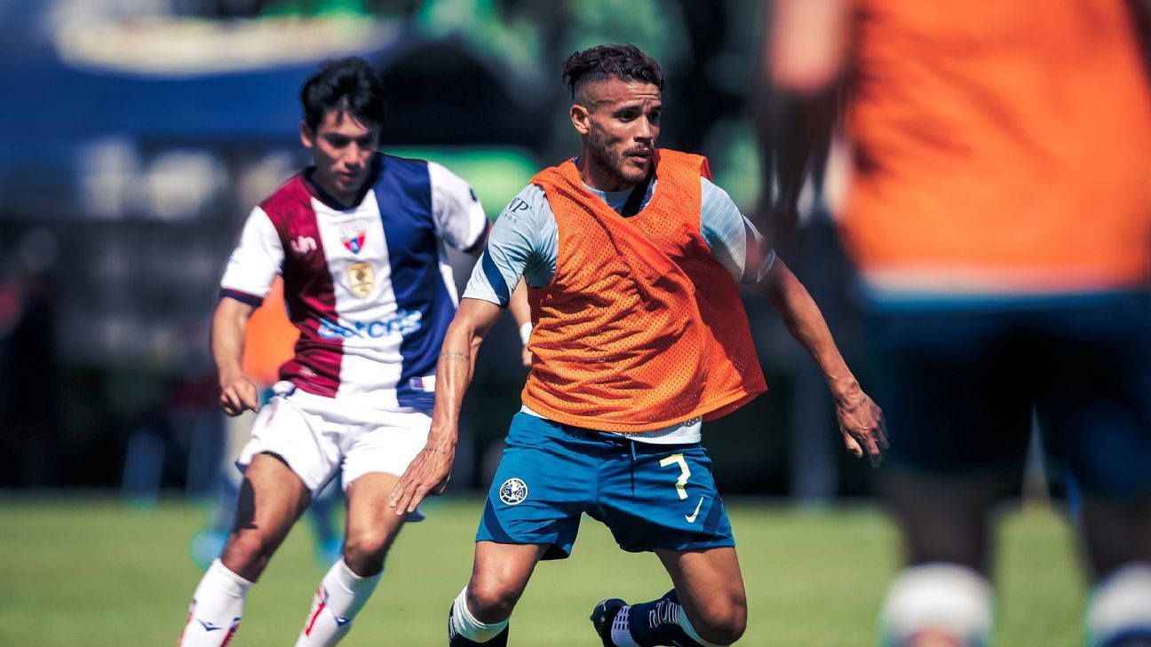 América golea al Atlante y debuta como goleador a Jonathan dos Santos