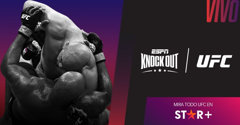 Cómo ver lo mejor UFC por ESPN KNOCKOUT en STAR+ - ESPN