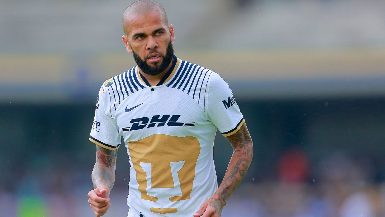 Dani Alves estará listo para Qatar pese a lesión con Pumas, señaló el doctor Gerardo Meraz