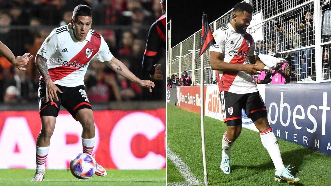 Con goles y asistencias, JuanFer y Borja impulsan a River a la Libertadores 2023