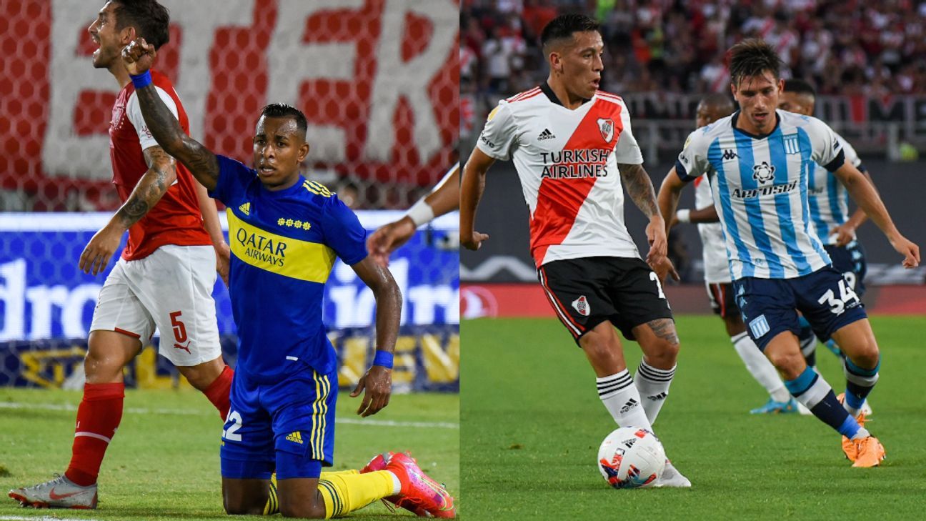 ¿Boca o Racing? Los escenarios de definición del Torneo de la Liga 2022