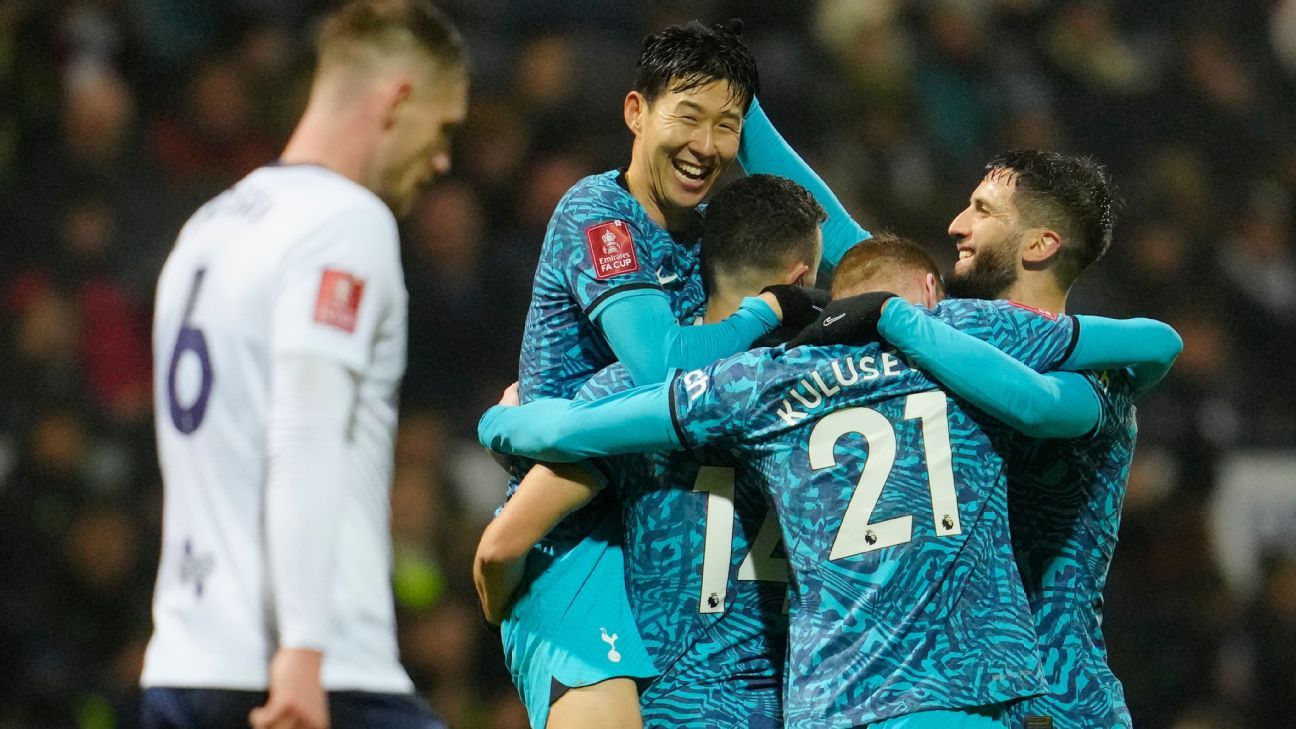 Preston North End vs. Tottenham Hotspur - Reporte del Partido - 28 enero, 2023 - ESPN