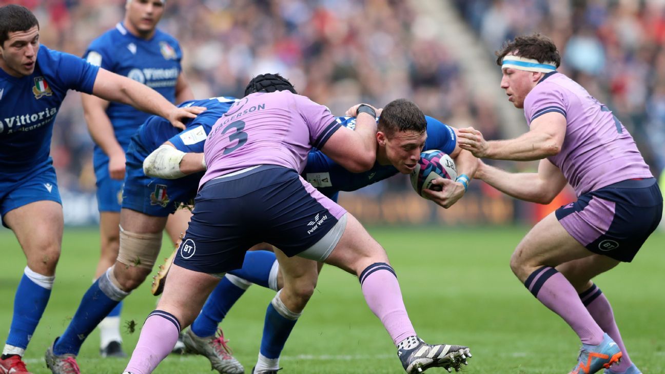 Escocia e Italia, listos para el partido del próximo sábado - ESPN