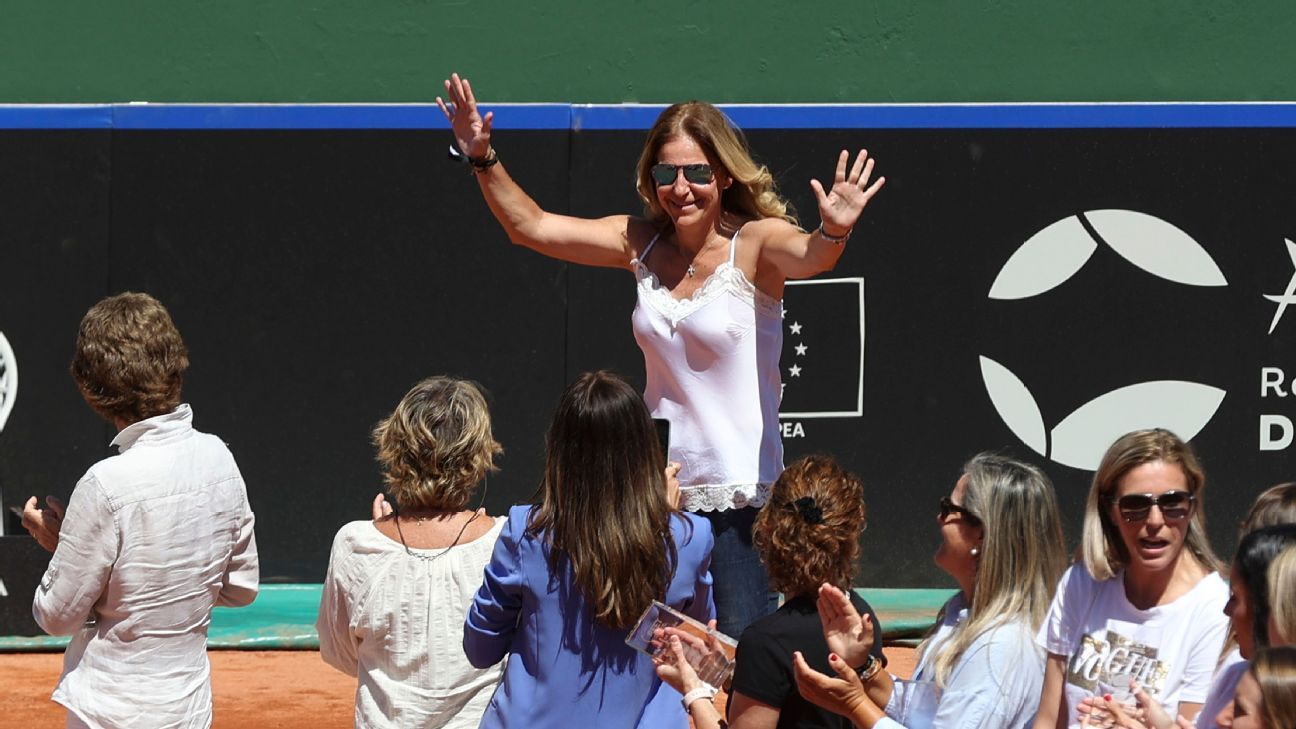 Arantxa Sánchez Vicario, en el Comité Olímpico de la ITF - ESPN