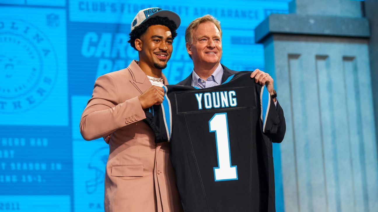 Carolina Panthers take Bryce Young with No. 1 pick in NFL draft - ESPN