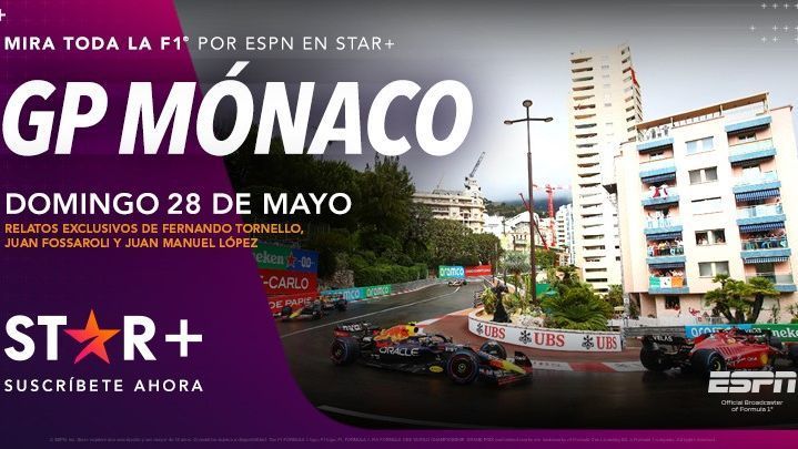 Mónaco se viste de gala para la joya del Mundial de F1 en Star+ - ESPN