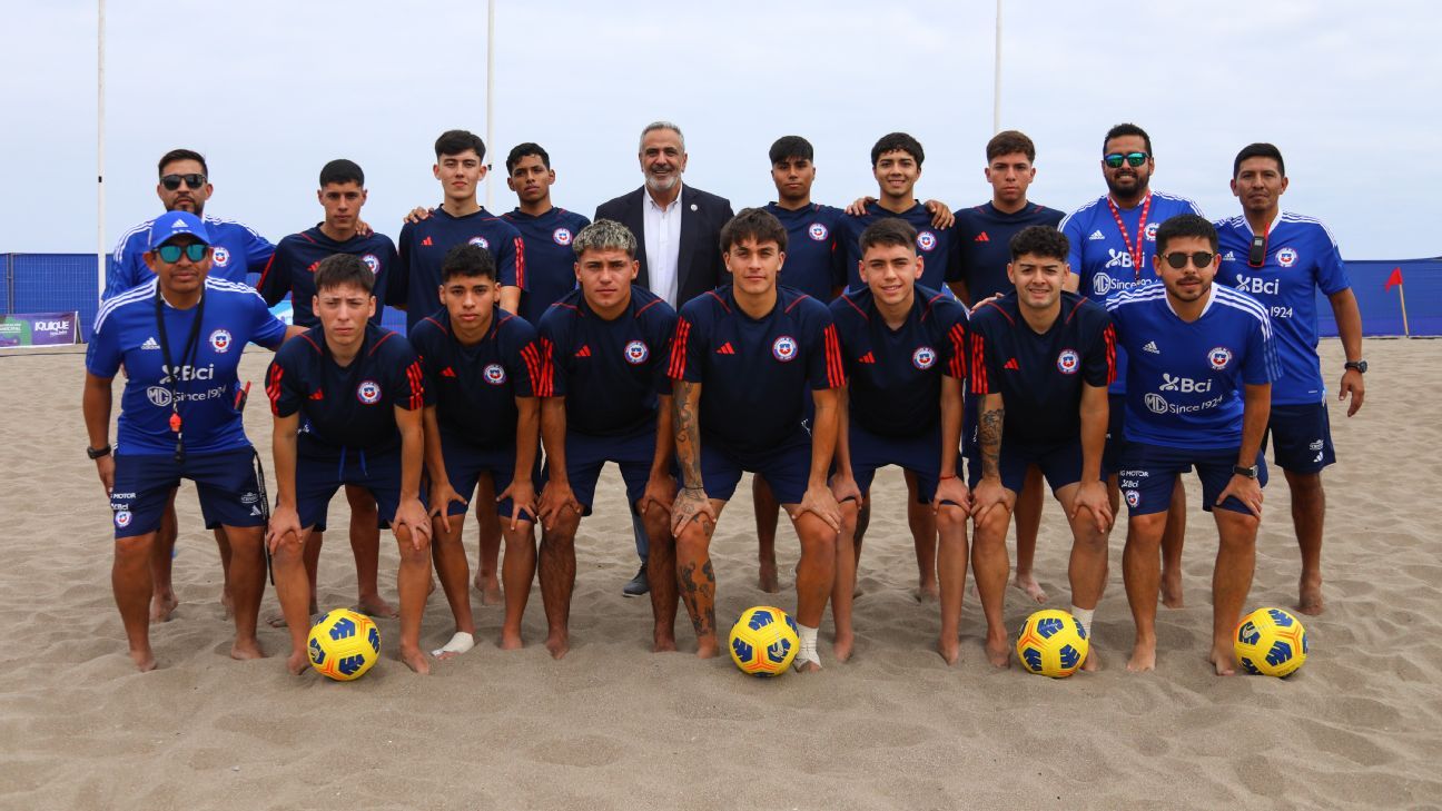 Chile debutará ante Bolivia en el CONMEBOL Sub 20 de Fútbol Playa - ESPN