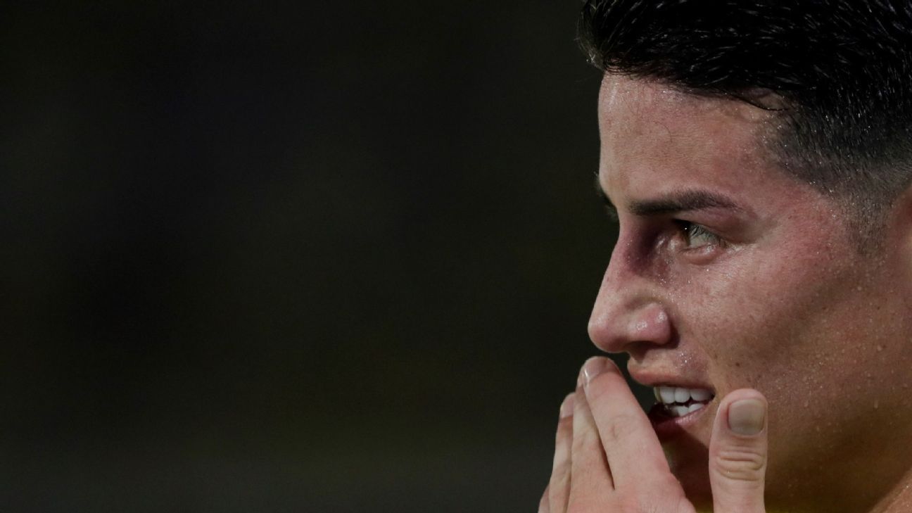 James y su mala experiencia jugando en Brasil a nivel clubes - ESPN