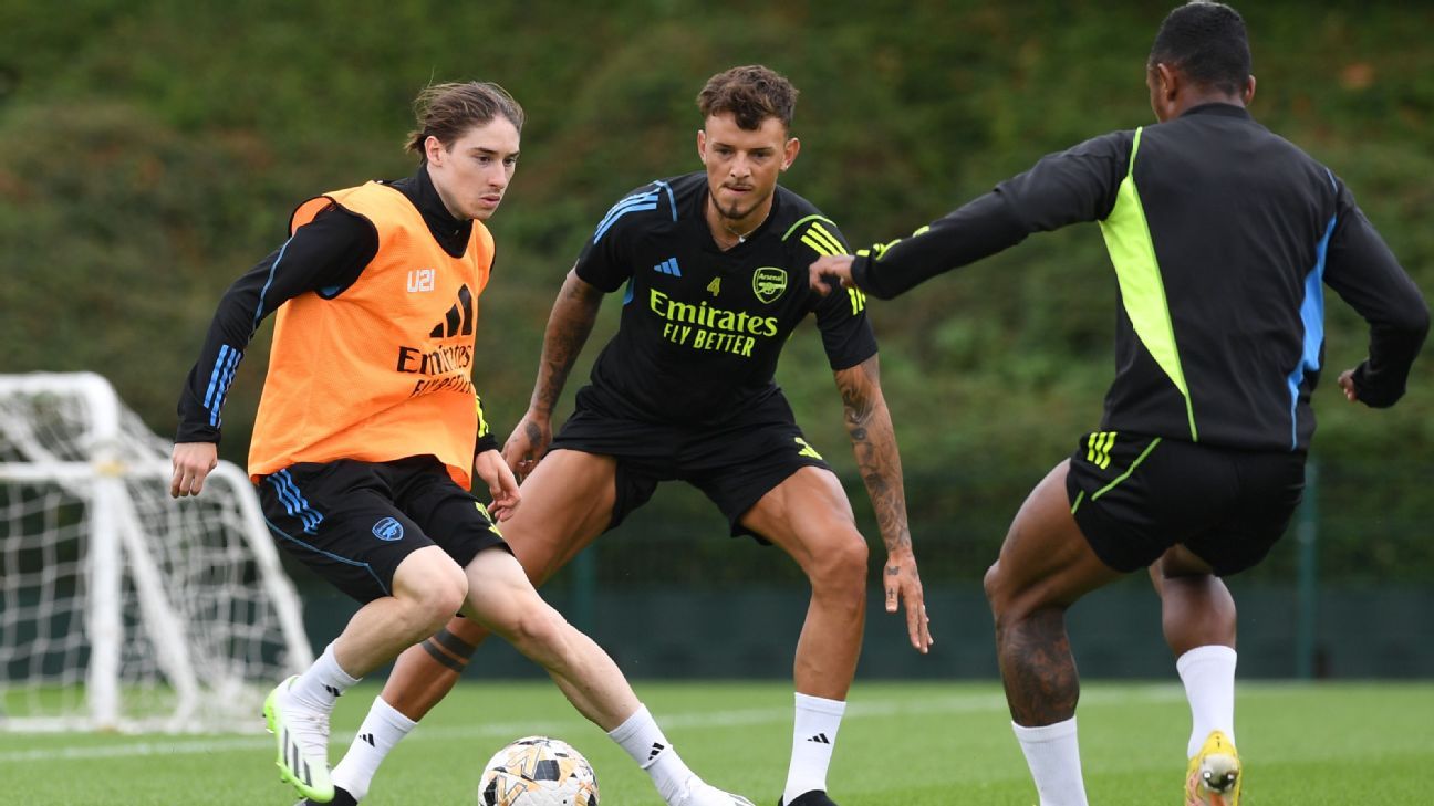 Marcelo Flores entrenó con el primer equipo del Arsenal - ESPN