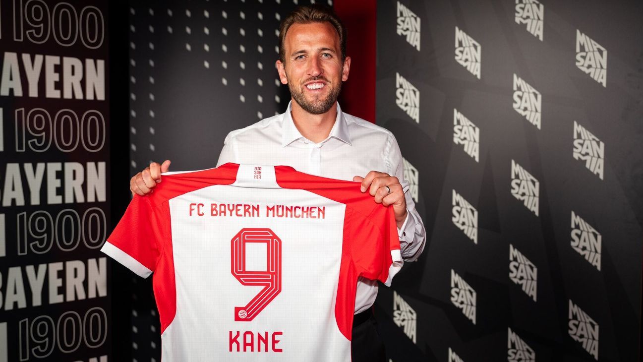 Bayern Munich confirmó el fichaje de Harry Kane - ESPN