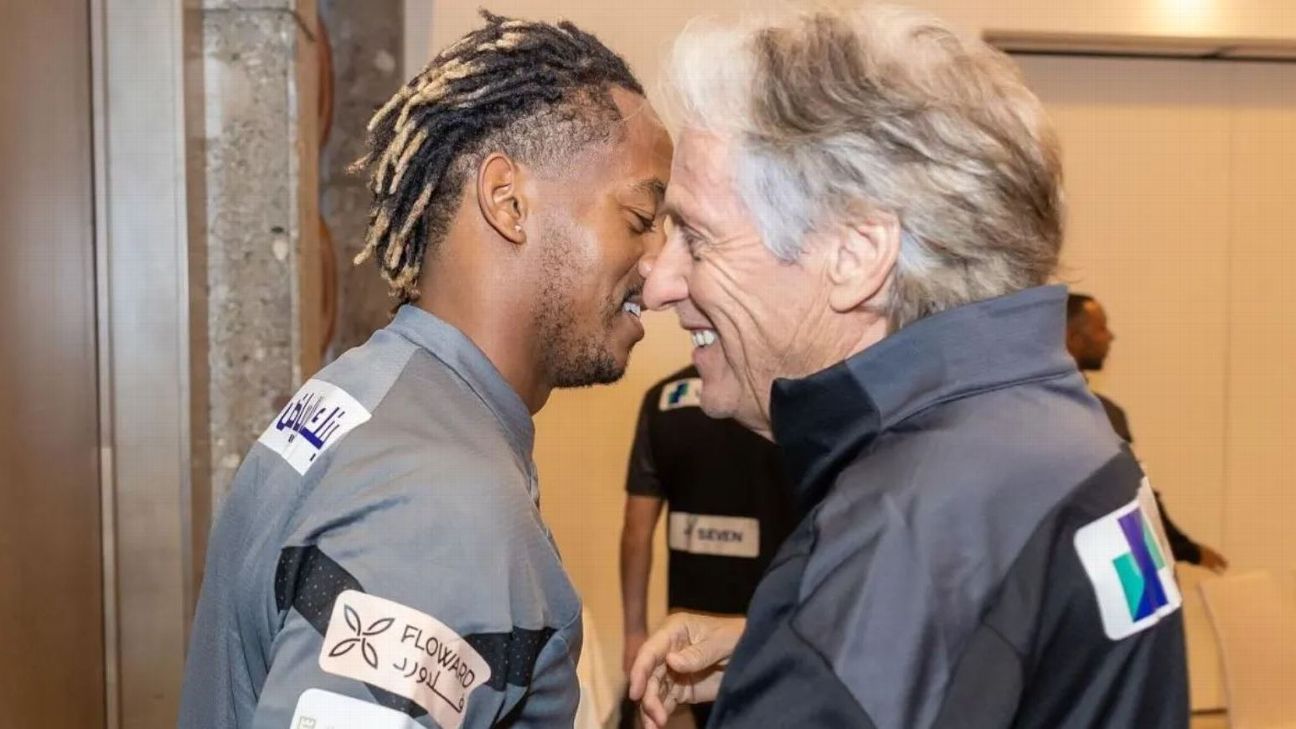 Jorge Jesus reveló por qué André Carrillo se fue del Al Hilal - ESPN