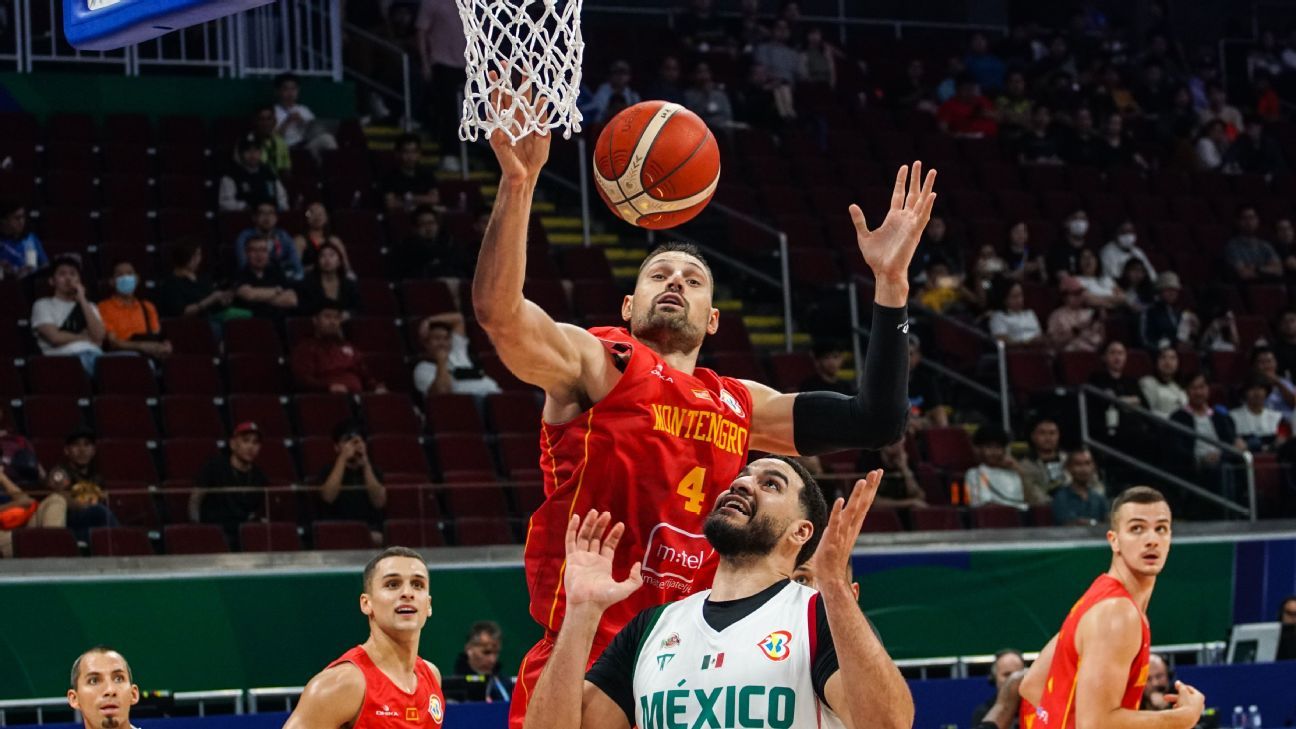 Las claves de la derrota de México ante Montenegro en el Mundial FIBA 2023 - ESPN