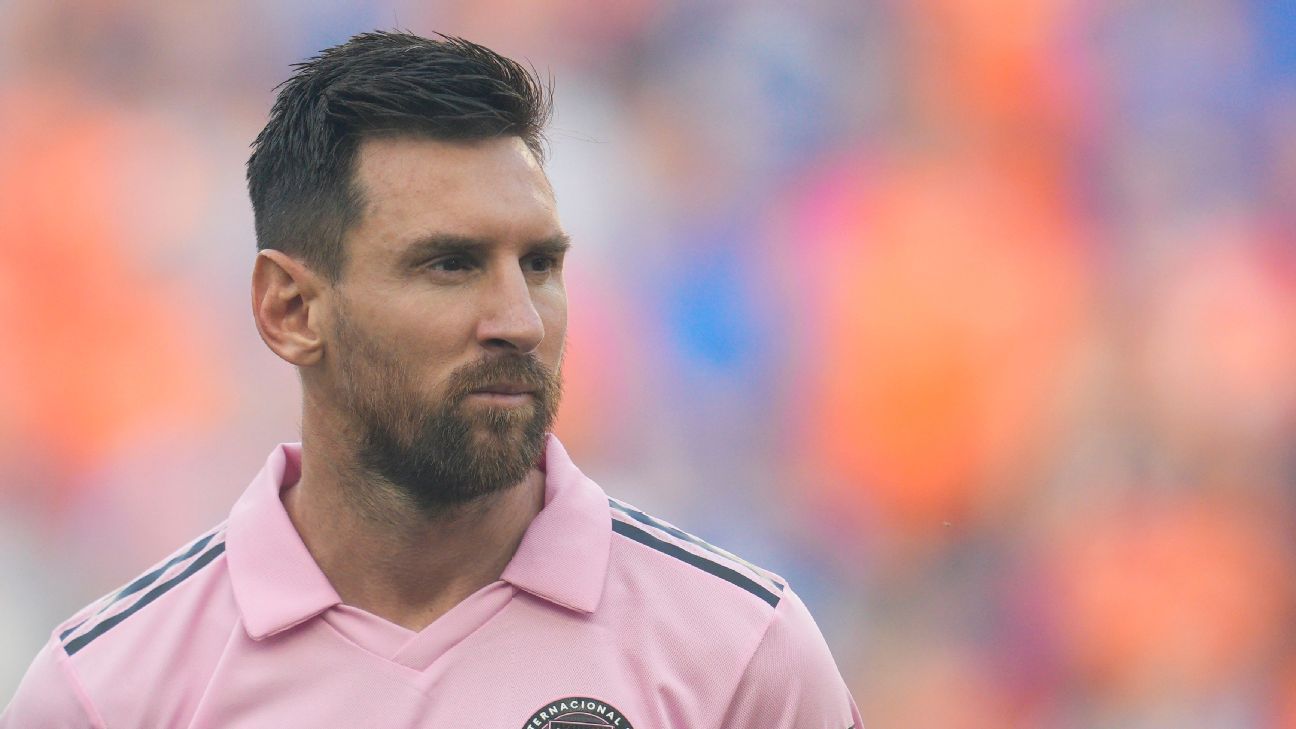 Inter Miami le da descanso a Lionel Messi: no viajó a Atlanta - ESPN